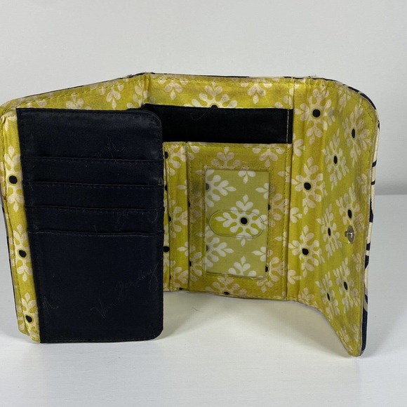 EUC Vera Bradley Baroque Trifold Euro Compact Paisley Wallet For Crafts/Repairs - Picture 8 of 11